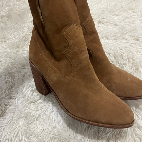 Jeffrey Campbell Guinn Sherpa-Lined Boots - size 9.5 - Picture 2 of 8